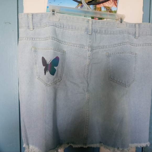 DENIM SKIRT - Picture 3 of 6